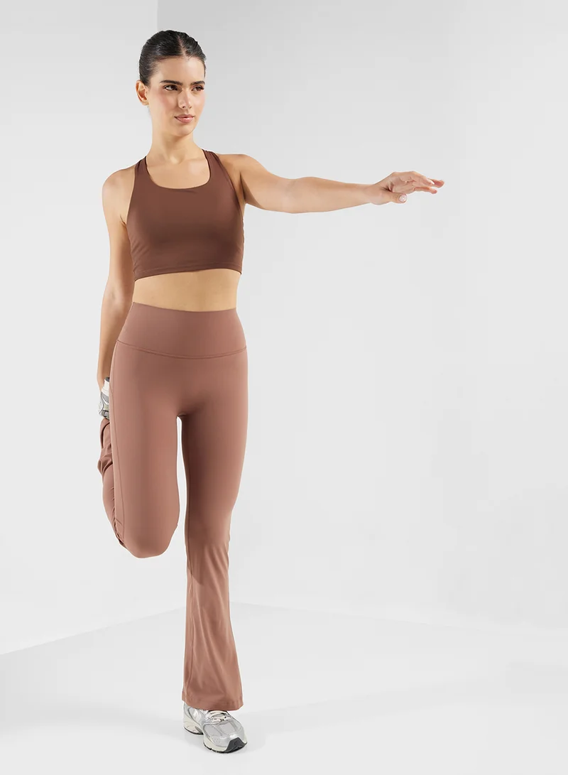 فورورد Medium Support Back Cutout Detail Sports Bra