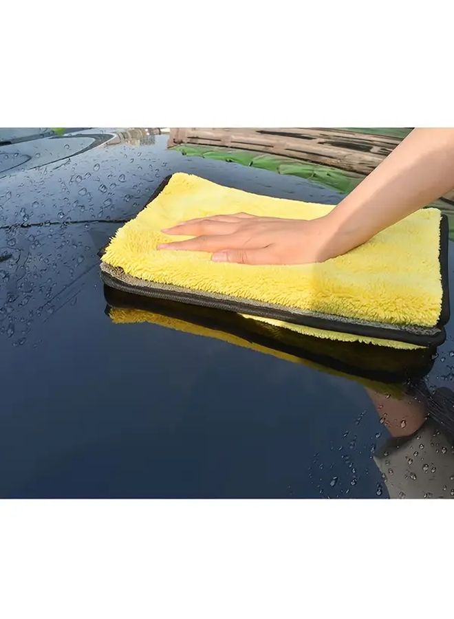Ultrasoft Microfiber Towels 2pcs for Car Cleaning Plush Highly Absorbent No Lint Effective for Drying And Cleaning - Image 4