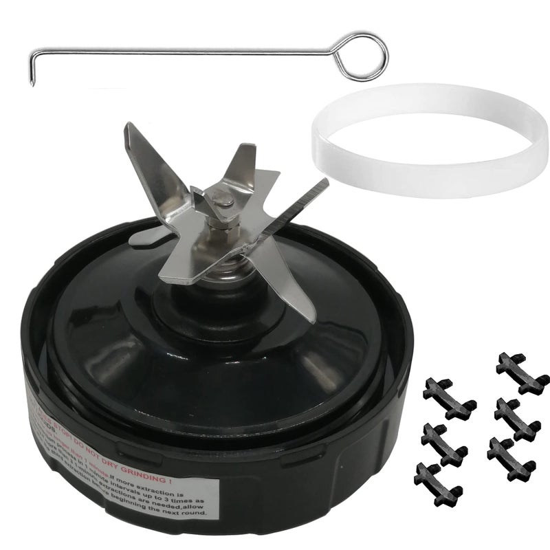WuYan Replacement Pro Extractor Blades AssemblyCompatible with Nutri Ninja Pro BL451 30 DOB and Nutri Ninja AutoiQ BL482 30 DOBBL480D 69 DOBBL 482 BRN 69 DOBBL 482 BRN 30 DOB