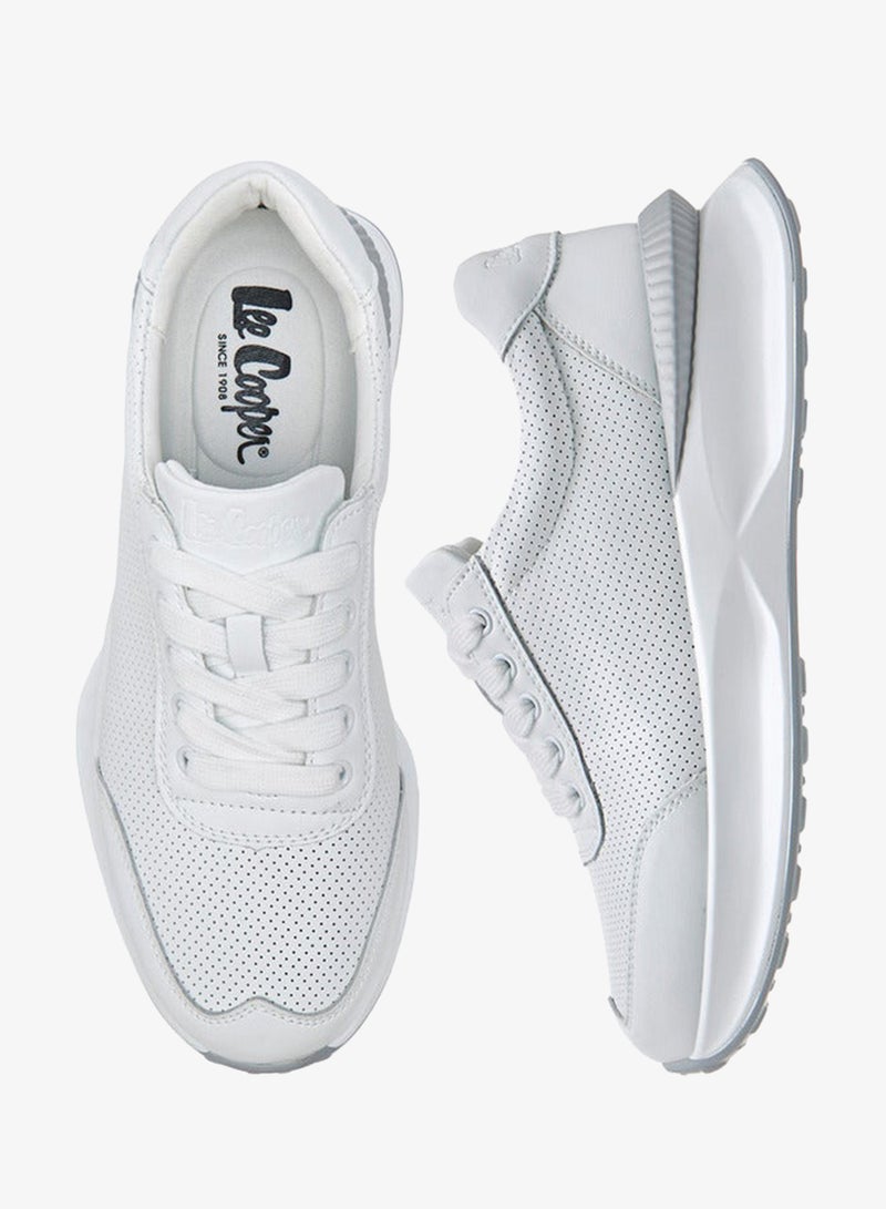 Lee Cooper Women's Textured Lace-Up Sneakers - Image 3