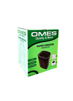 OMES 12 Sheets Shred Capacity Crosscut Paper Shredder, Quiet and Fast  - Image 2