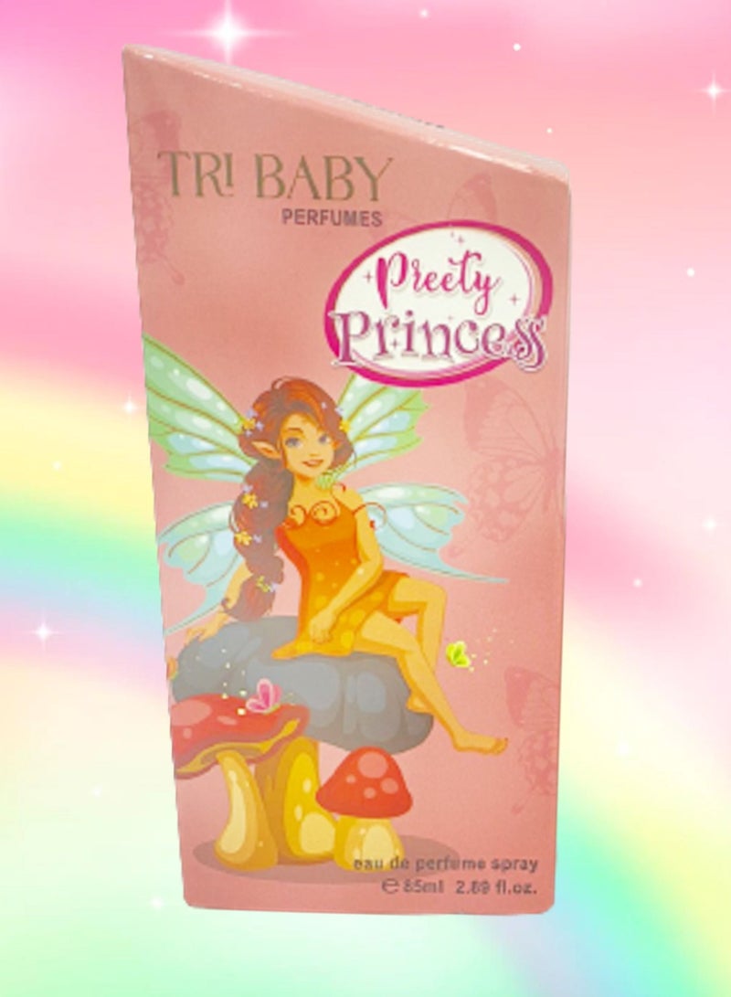 Princess 2 Pieces Tri Baby Princess Perfume 85 Ml EDP - Image 2