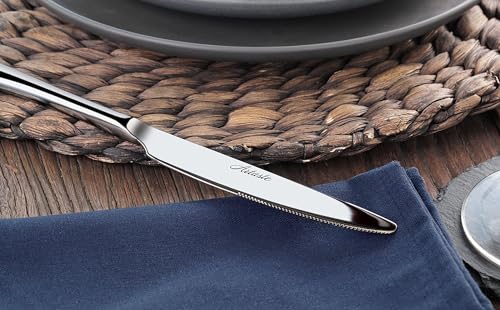 Artaste Rain II Forged 18/10 Stainless Steel (Stainless Steel (Set of 12), Dinner Knife (9.5-Inch)) - Image 5