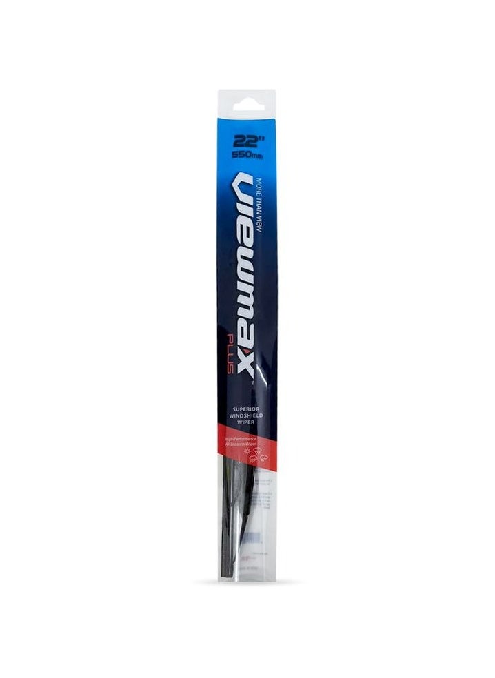 Viewmax - Windshield Car Wiper Blades Powerful Performance Conventional Wiper Blades 22 550mm - Image 1