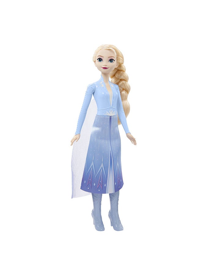 Disney Princess - دمى الموضة المجمدة الأساسية - إلسا 2 مظهر السفر - Image 1