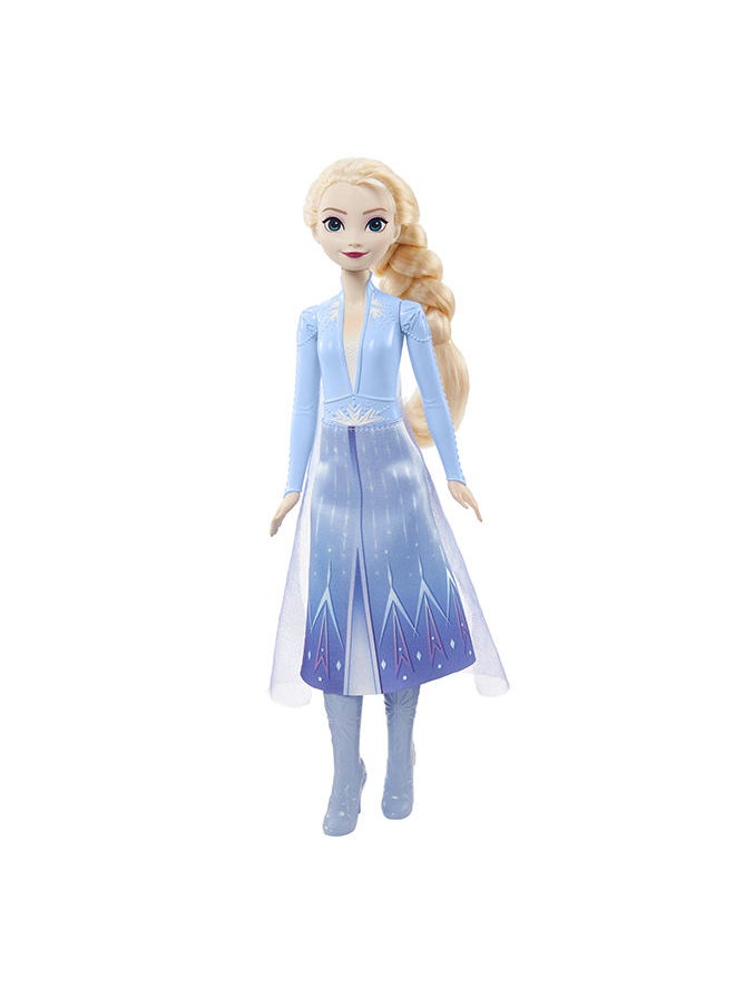 Disney Princess - دمى الموضة المجمدة الأساسية - إلسا 2 مظهر السفر - Image 1