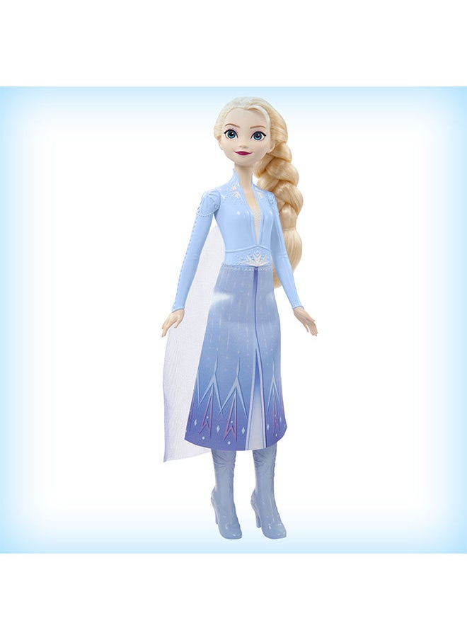 Disney Princess - دمى الموضة المجمدة الأساسية - إلسا 2 مظهر السفر - Image 1