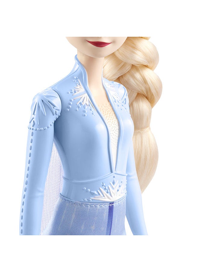 Disney Princess - دمى الموضة المجمدة الأساسية - إلسا 2 مظهر السفر - Image 1