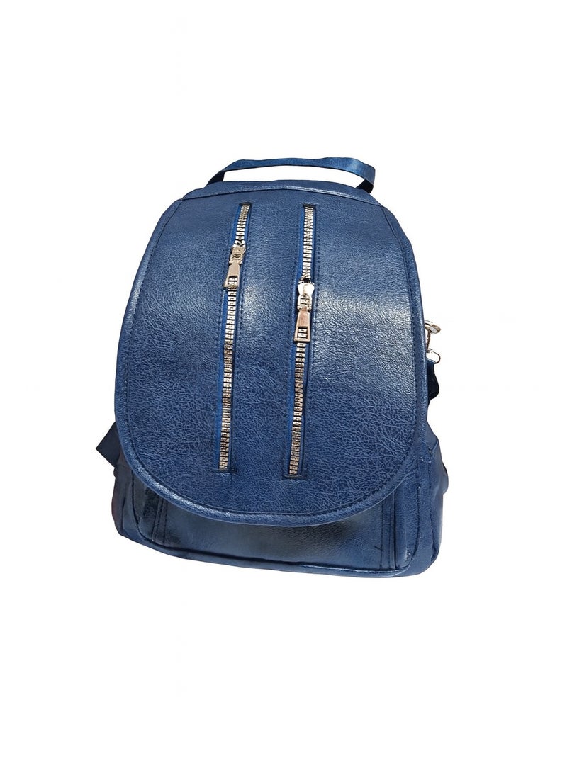 Women’s Leather Backpack for Daily Use – Practical Multi-Pocket Design - Image 1