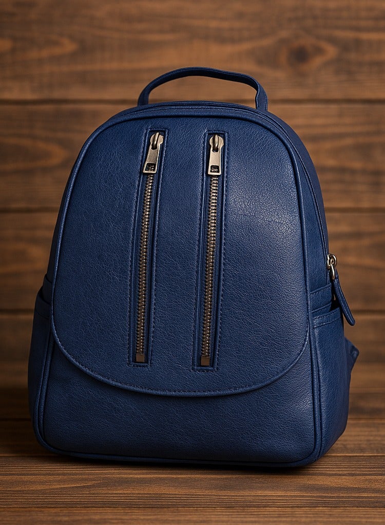 Women’s Leather Backpack for Daily Use – Practical Multi-Pocket Design - Image 3