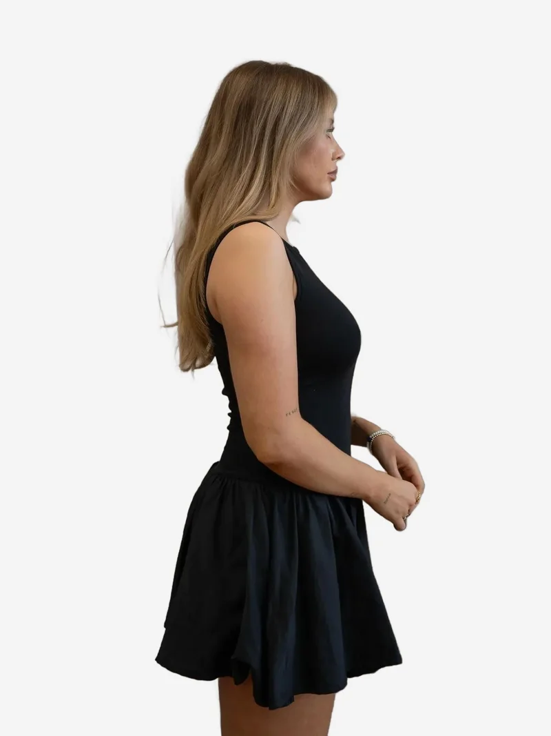 Hiccup Black Coco Little Black Dress for Women | Best Price UAE