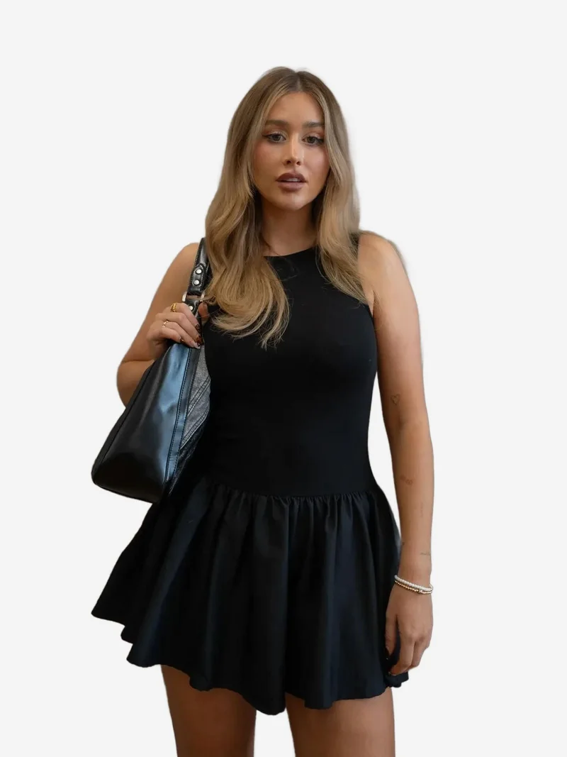 Hiccup Black Coco Little Black Dress for Women | Best Price UAE
