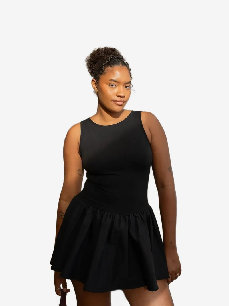Hiccup Black Coco Little Black Dress for Women | Best Price UAE