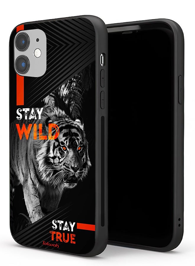 Tolwak Apple iPhone 11 Protective Case Stay Wild Stay True  - Image 1