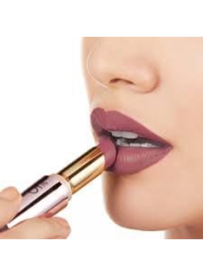 LAKME Lakmé 9TO5 Primer + Matte Lip Color MR5 Berry Base, Berry Base, 3.6 g - Image 3