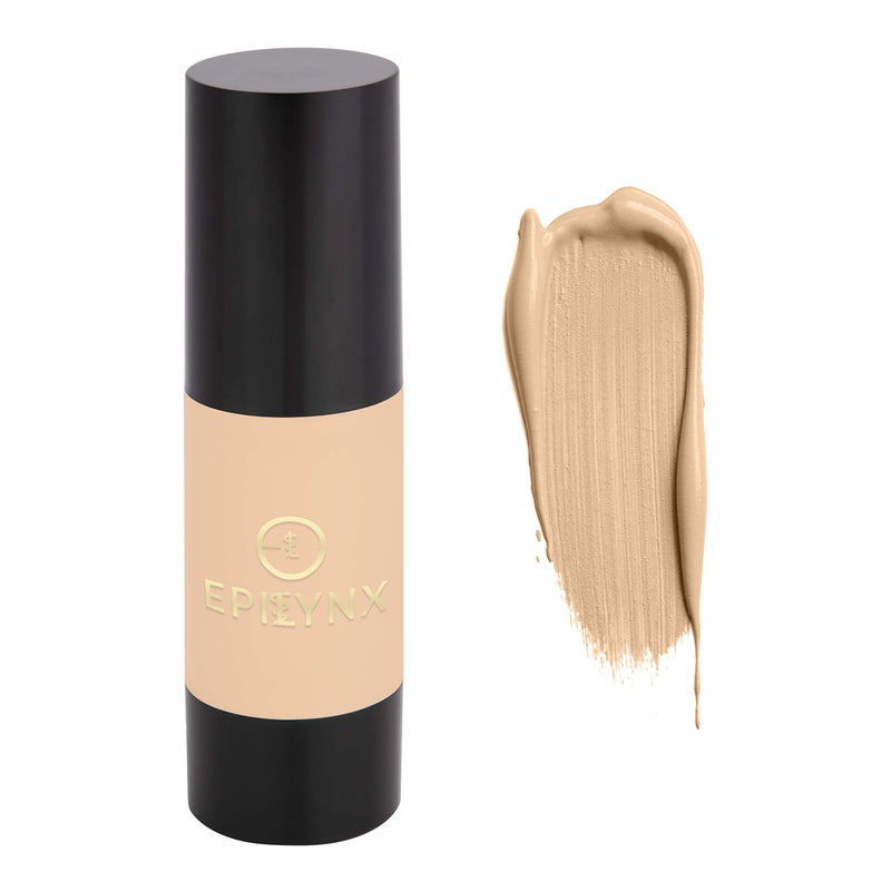 AllergenFree Moisturizing Full Coverage Foundation I Formulated to Protect and Hydrate I Vegan EpiLynx by Dr Liia