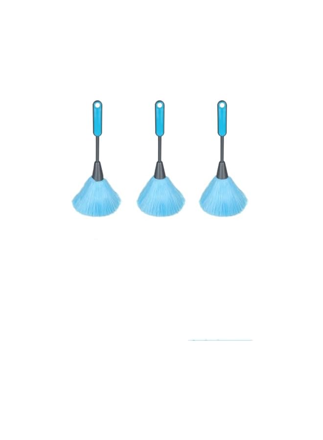 PROMASS Delicate Microfiber Cleaning Brush Duster, Blue,3Pieces,10in - Image 2