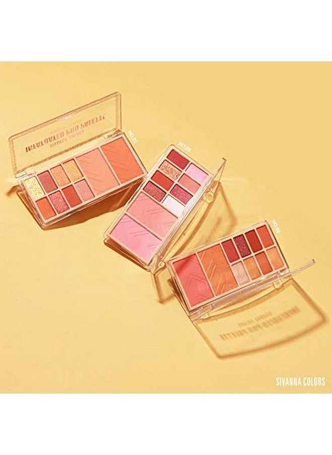 Sivanna Colors Eyeshadow Makeup Studio Pro Palette 20Gm 01  - Image 3