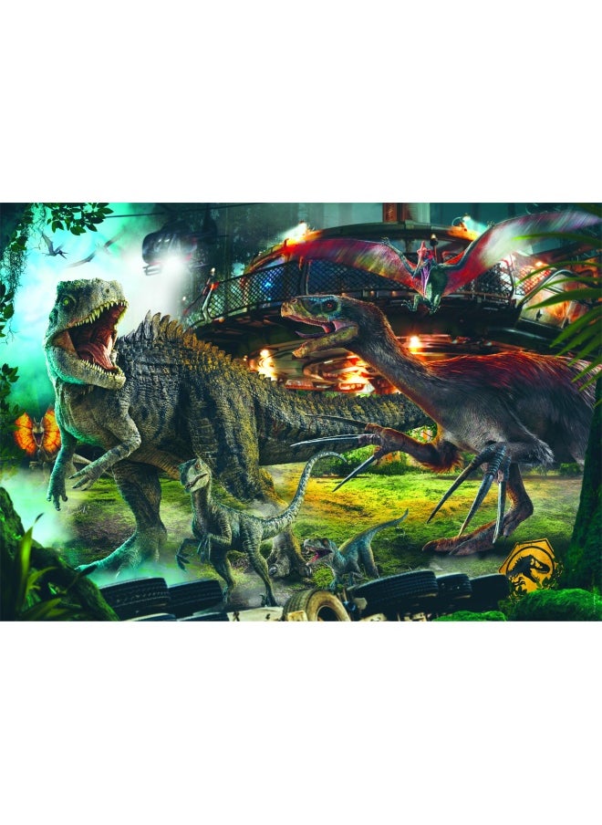 Clementoni Puzzle HQC Jurassic+Poster 1000pcs  - Image 3