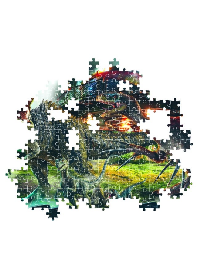 Clementoni Puzzle HQC Jurassic+Poster 1000pcs  - Image 2