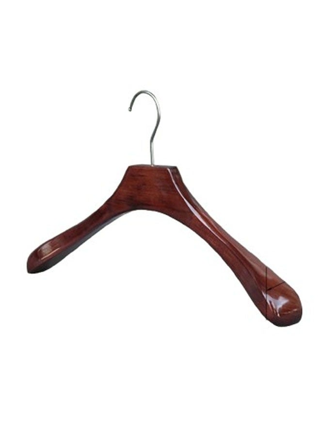 keke Pack of 5 Non-Slip Swivel Hook and Precisely Cut Notches Wooden Hangers  - Image 3