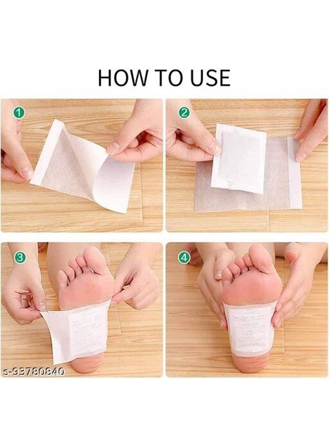 Kinoki Cleansing Detox Foot Patches 10 Adhesive Pads Kit Natural Unwanted Toxins Remover Pack Of 10 - Image 5