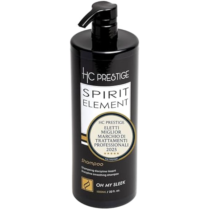 PROFESSIONAL SULPHATE-FREE SHAMPOO - NATURAL HAIR CARE WITH MACADAMIA OIL AND KERATIN - MADE IN FRANCE - 96% NATURAL (1000 ML, SMOOTHING SHAMPOO) - Image 2