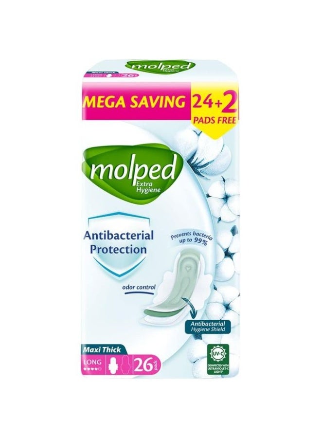 Molped ANTI BACTERIAL Mega Saving 26 long