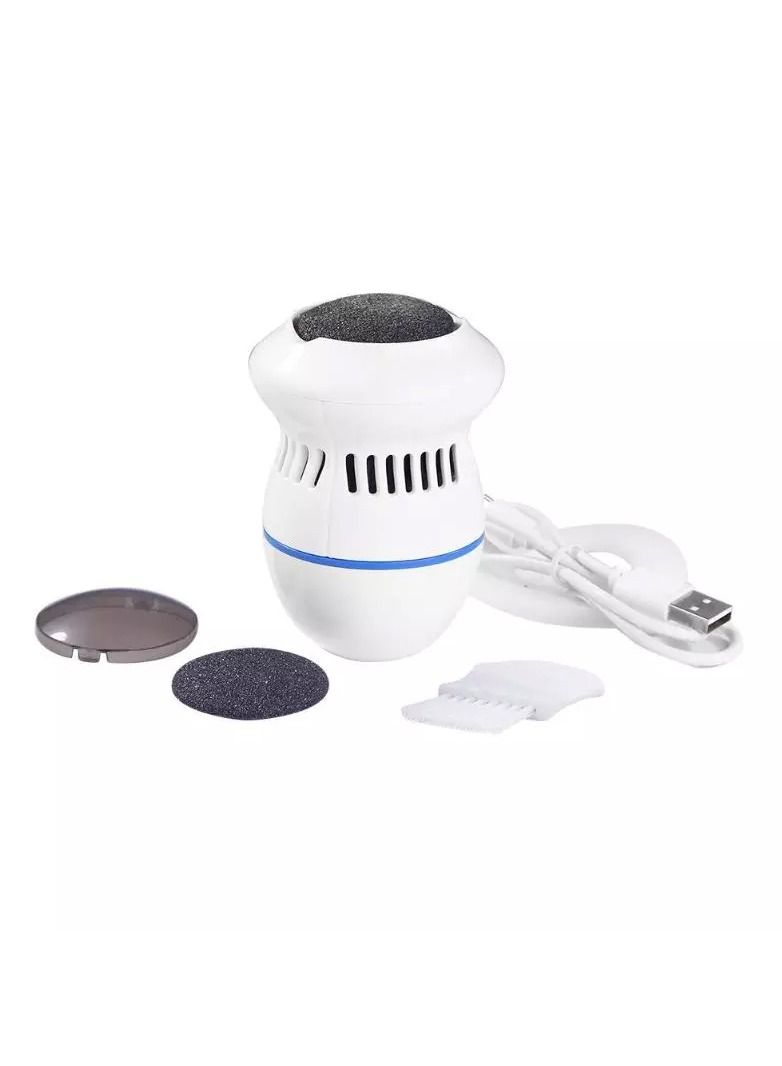 DubaiGallery Electric Foot Grinder Vacuum Callus Remover Rechargeable Foot Pedicure Tool Foot File Cleaner for Hard Cracked Skin  - Image 2