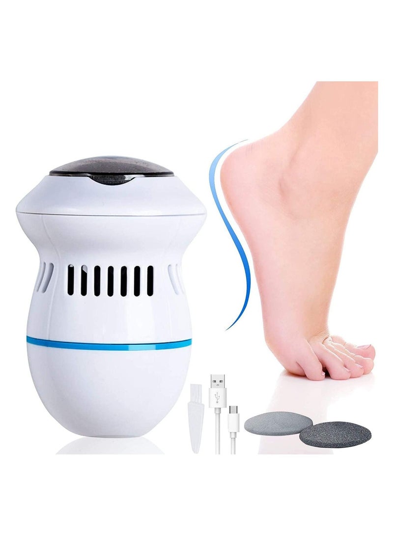 DubaiGallery Electric Foot Grinder Vacuum Callus Remover Rechargeable Foot Pedicure Tool Foot File Cleaner for Hard Cracked Skin  - Image 1