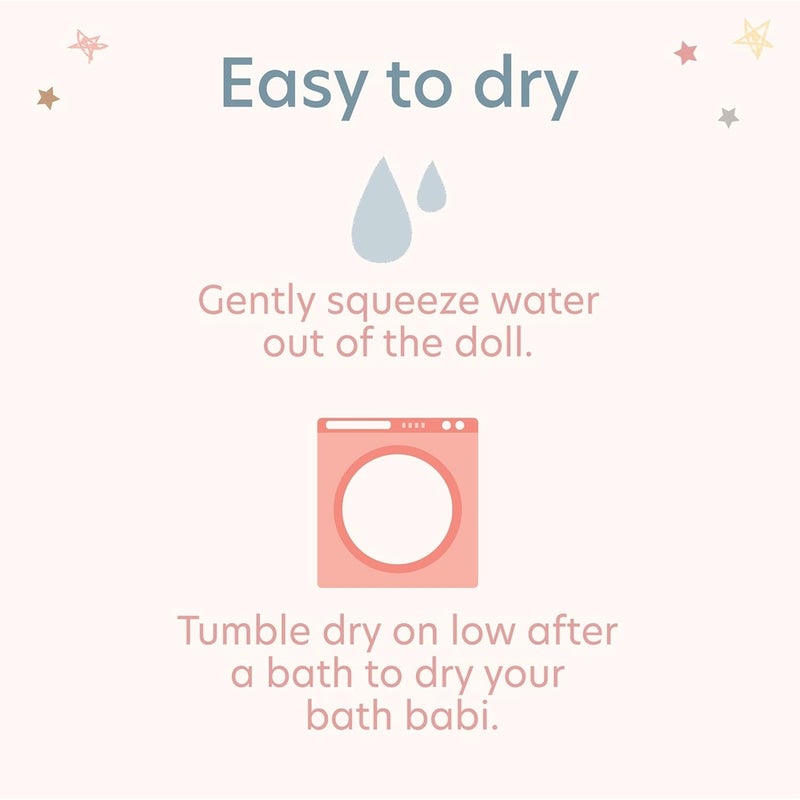 لولا بيبي دمية صبي استحمام 14بوصة بشعر أشقر - LBY7265Z - Image 4