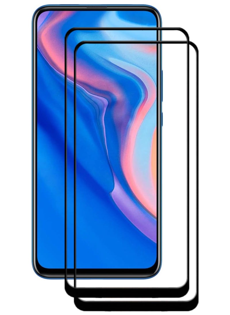ACLIX 2 Pieces Antistatic ESD Dustproof Premium Quality High Definition Tempered Glass Screen Protector Designed For Huawei Y9 Prime (2019) - Image 1