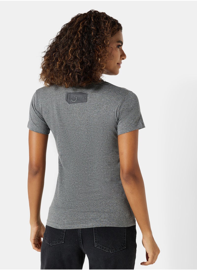 Noon Merch - Women's Noon Merchandise T-Shirts with Logo Print - Image 1