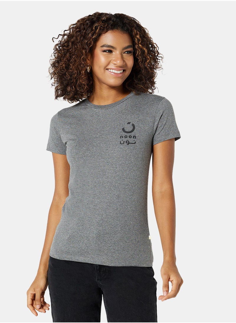 Noon Merch - Women's Noon Merchandise T-Shirts with Logo Print - Image 1