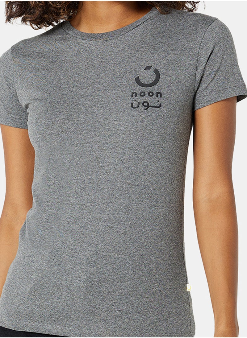 Noon Merch - Women's Noon Merchandise T-Shirts with Logo Print - Image 1
