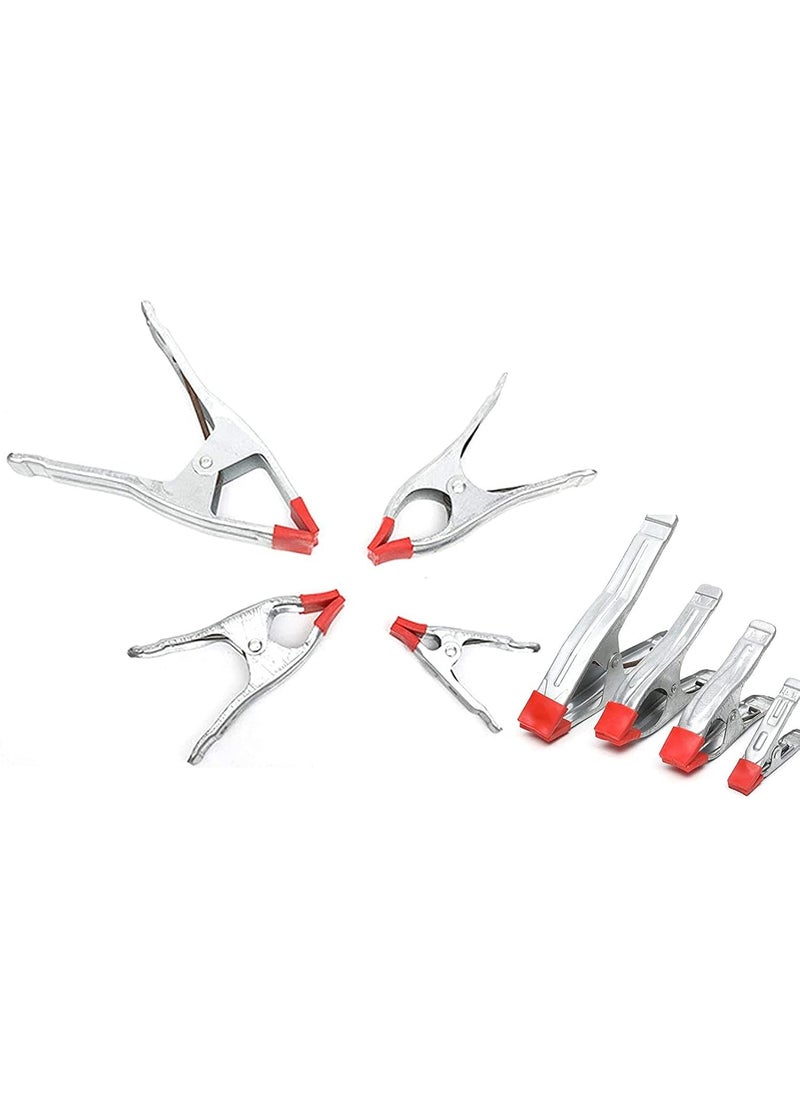 DIY Crafts DIY Crafts CTDIYHI23894 4 Pcs 4679 inch Metal Spring Clamps Rubberized Clamp Spring Metal Jaw Opening for Woodworking Camping  - Image 3