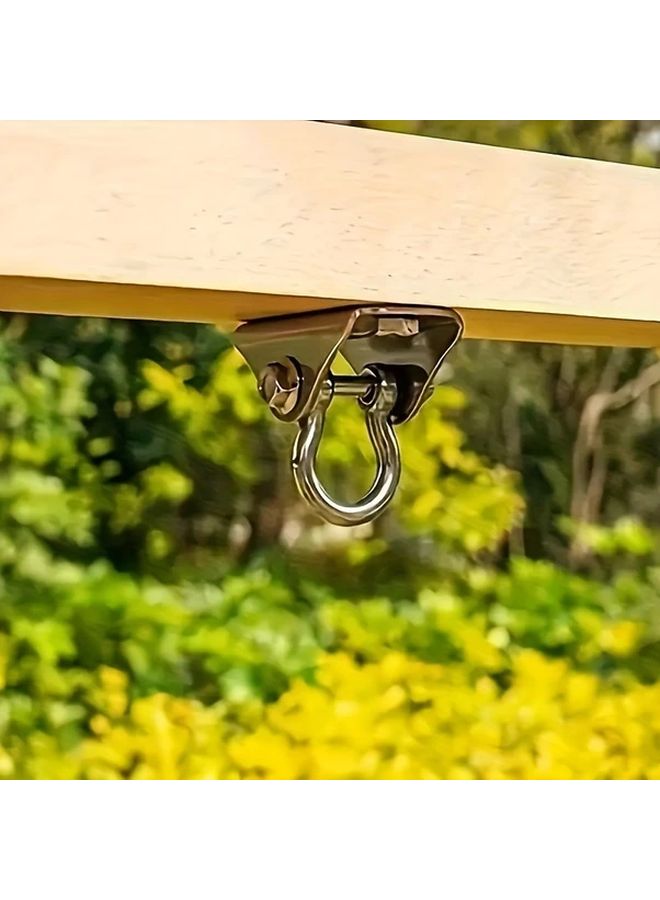 Heavy Duty 1000lb Capacity Stainless Steel Hook Kit with Bow Nail Expansion - Image 5