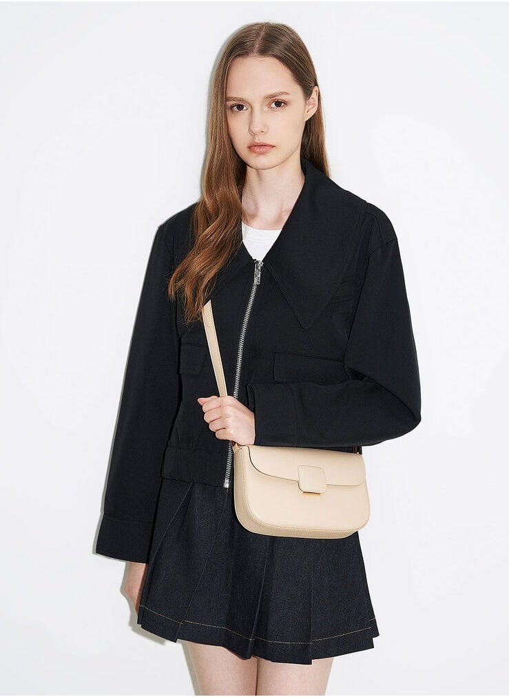 Charles & Keith Koa Square Push-Lock Shoulder Bag  - Image 2