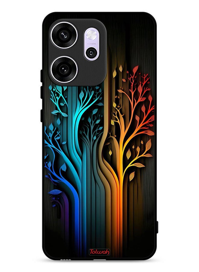 Tolwak Oppo Reno14 F Protective Case Cover Tree Leaves Art