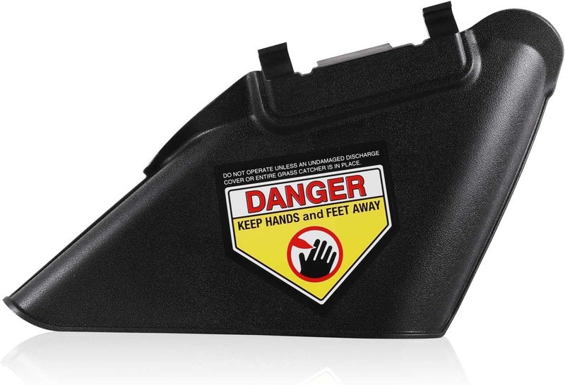DECKMAN Lawn Mower 731-07486 Side Discharge Chute for Most 21" Hand Pushed Lawn Mower Compatible with Craftsman Columbia Huskee Troy Bilt Yard-Man MTD TB110, TB130, TB220, TB230 & 11A, 12A Series Mowers - Image 1