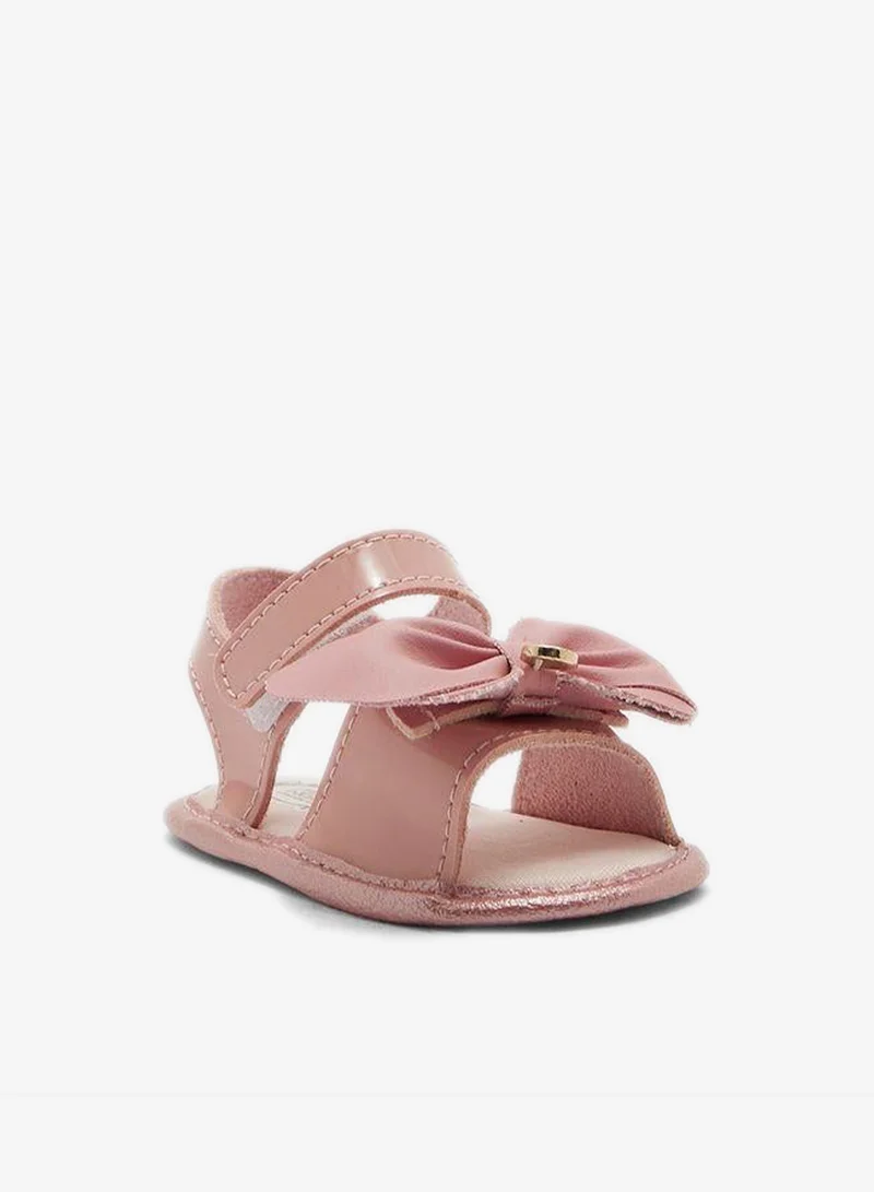 Klin Kids Bow Velcro Sandals
