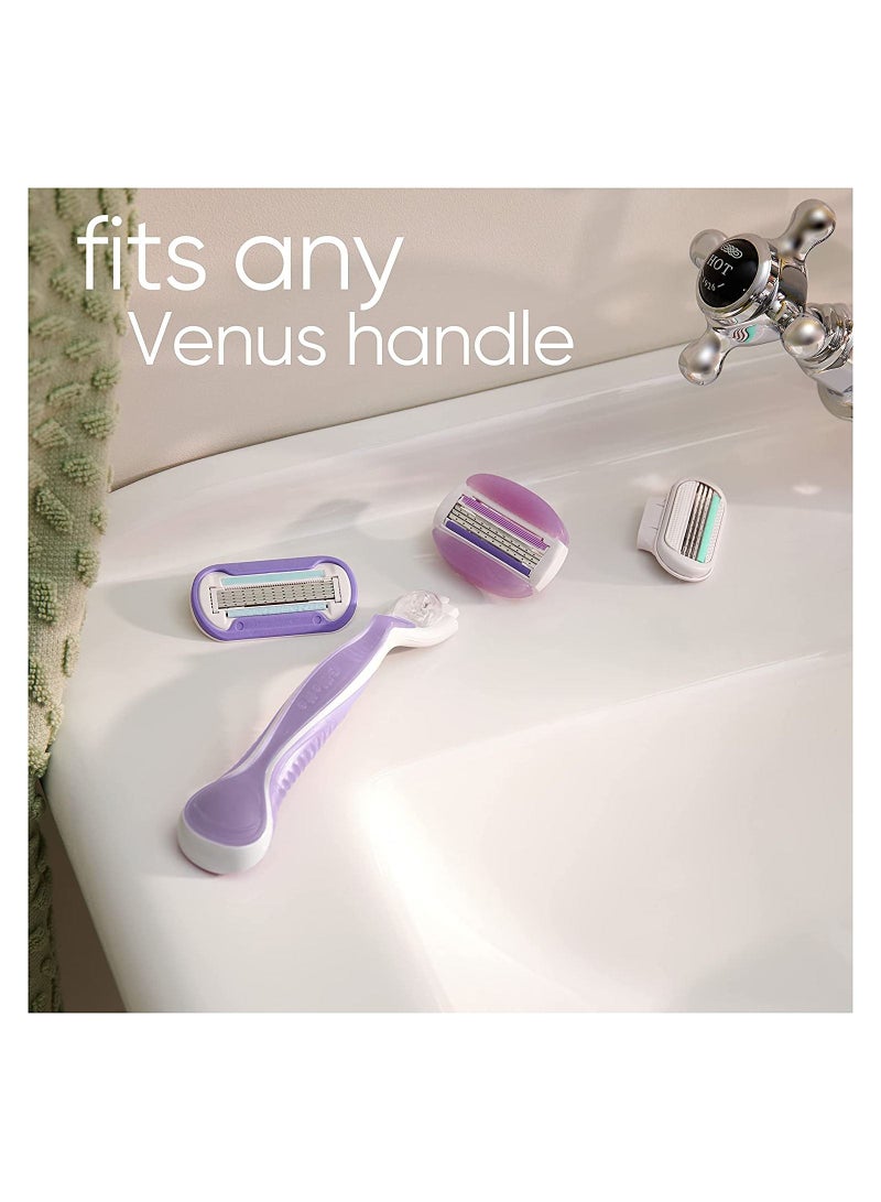 Gillette Venus Comfortglide Breeze Women's Razor Blade Refills, 4 Count - Image 4