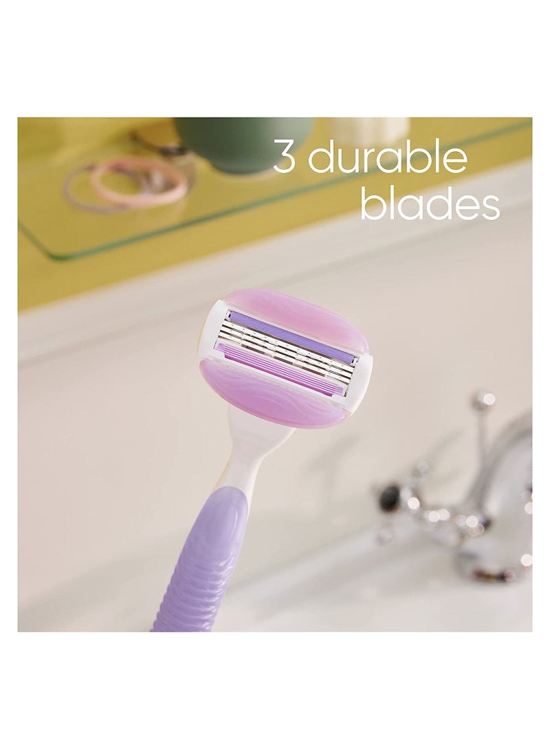 Gillette Venus Comfortglide Breeze Women's Razor Blade Refills, 4 Count - Image 2