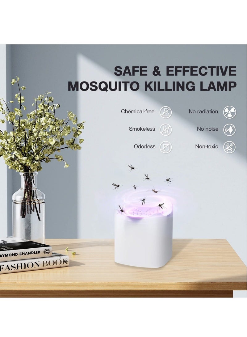 Captaintech Mosquito Killer Lamp, Efficient Bug Zapper Electric Fly Zapper, Electric Fly Killer Fly Catcher Fly Traps for Home Use, Insect Killer Fruit Fly Trap Indoor Outdoor for Home - Image 2