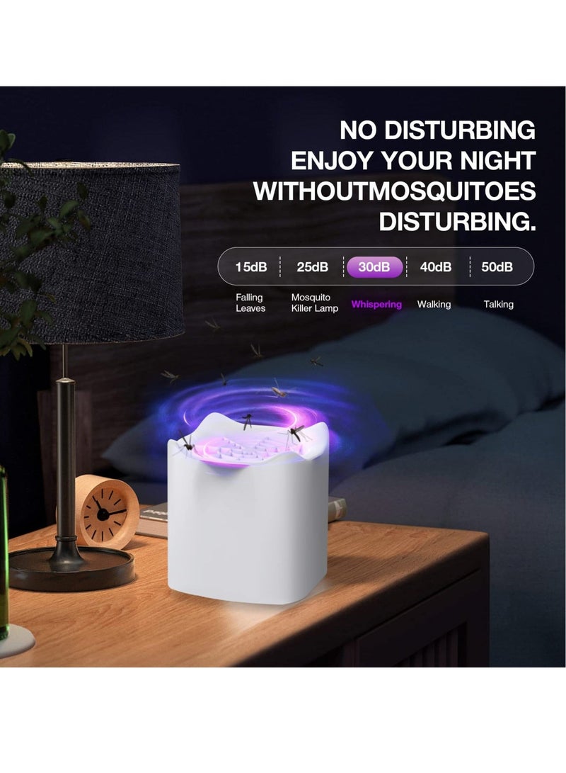 Captaintech Mosquito Killer Lamp, Efficient Bug Zapper Electric Fly Zapper, Electric Fly Killer Fly Catcher Fly Traps for Home Use, Insect Killer Fruit Fly Trap Indoor Outdoor for Home - Image 3