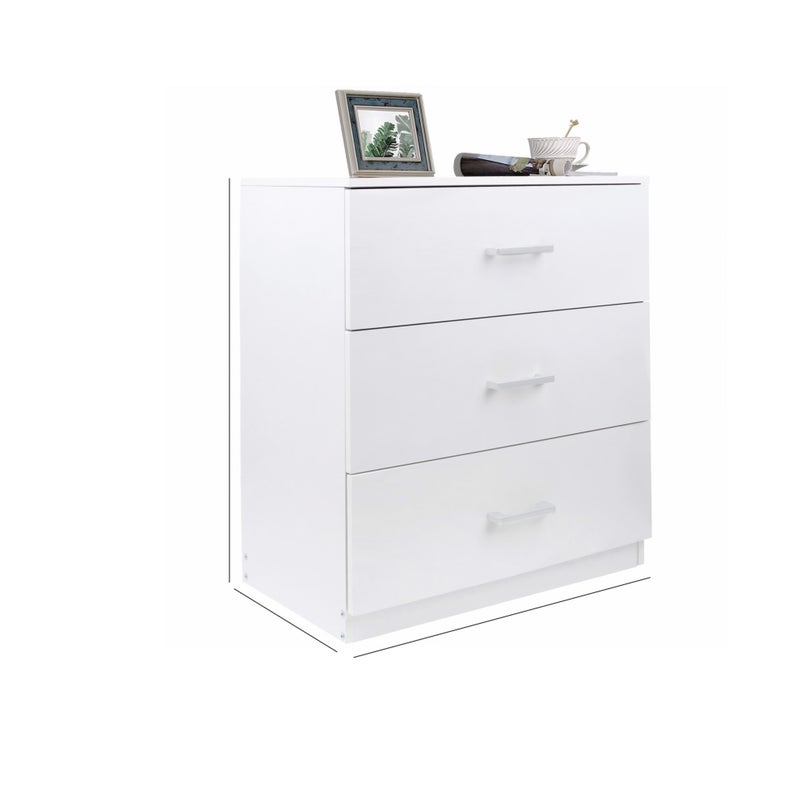 Furniture Store Modern MDF nightstand - Height 65 cm - Width 50 cm - Depth 36 cm, from Furniture Store. - Image 2