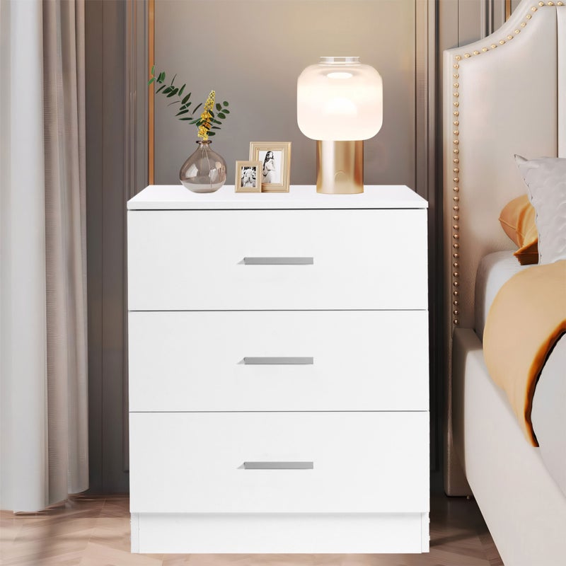 Furniture Store Modern MDF nightstand - Height 65 cm - Width 50 cm - Depth 36 cm, from Furniture Store. - Image 1