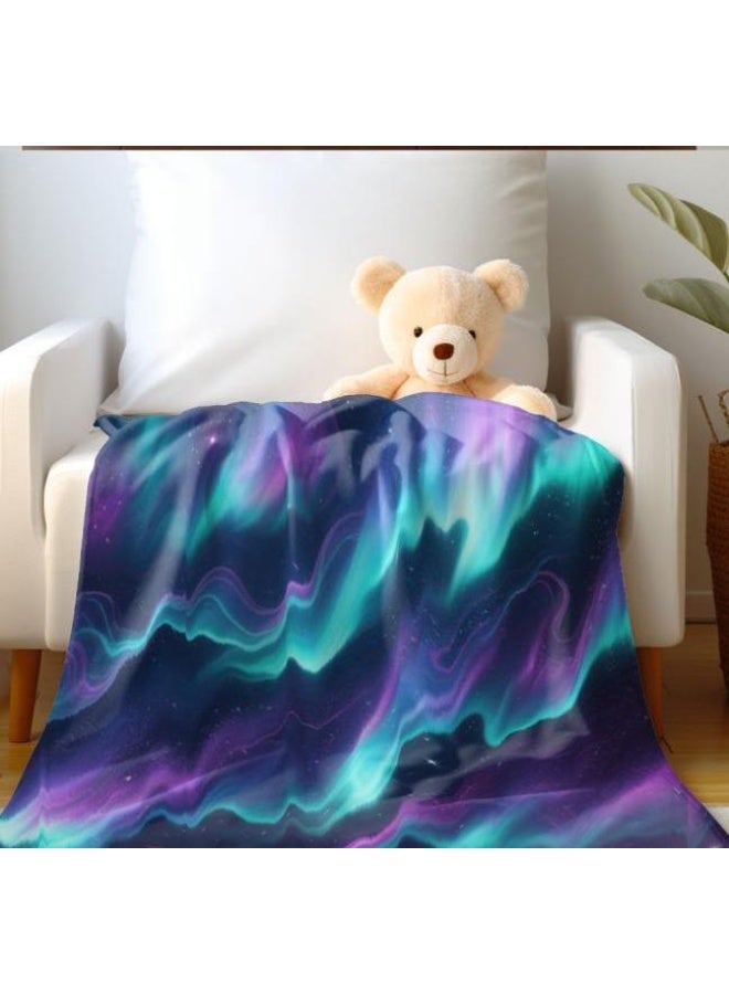 عام بطانية رقيقة من الفانيلا الكرتونية للأطفال والرضع (دافئة ومريحة، ومناسبة للنوم والألعاب) 70 سم * 100 سم - Image 5