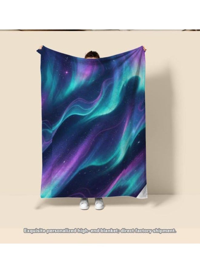 عام بطانية رقيقة من الفانيلا الكرتونية للأطفال والرضع (دافئة ومريحة، ومناسبة للنوم والألعاب) 70 سم * 100 سم - Image 3