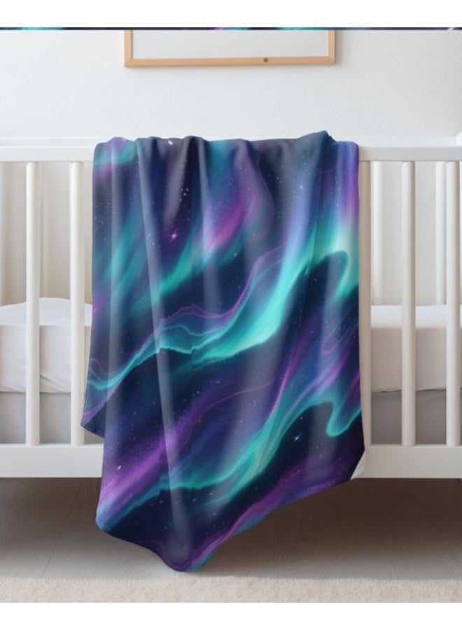 عام بطانية رقيقة من الفانيلا الكرتونية للأطفال والرضع (دافئة ومريحة، ومناسبة للنوم والألعاب) 70 سم * 100 سم - Image 1